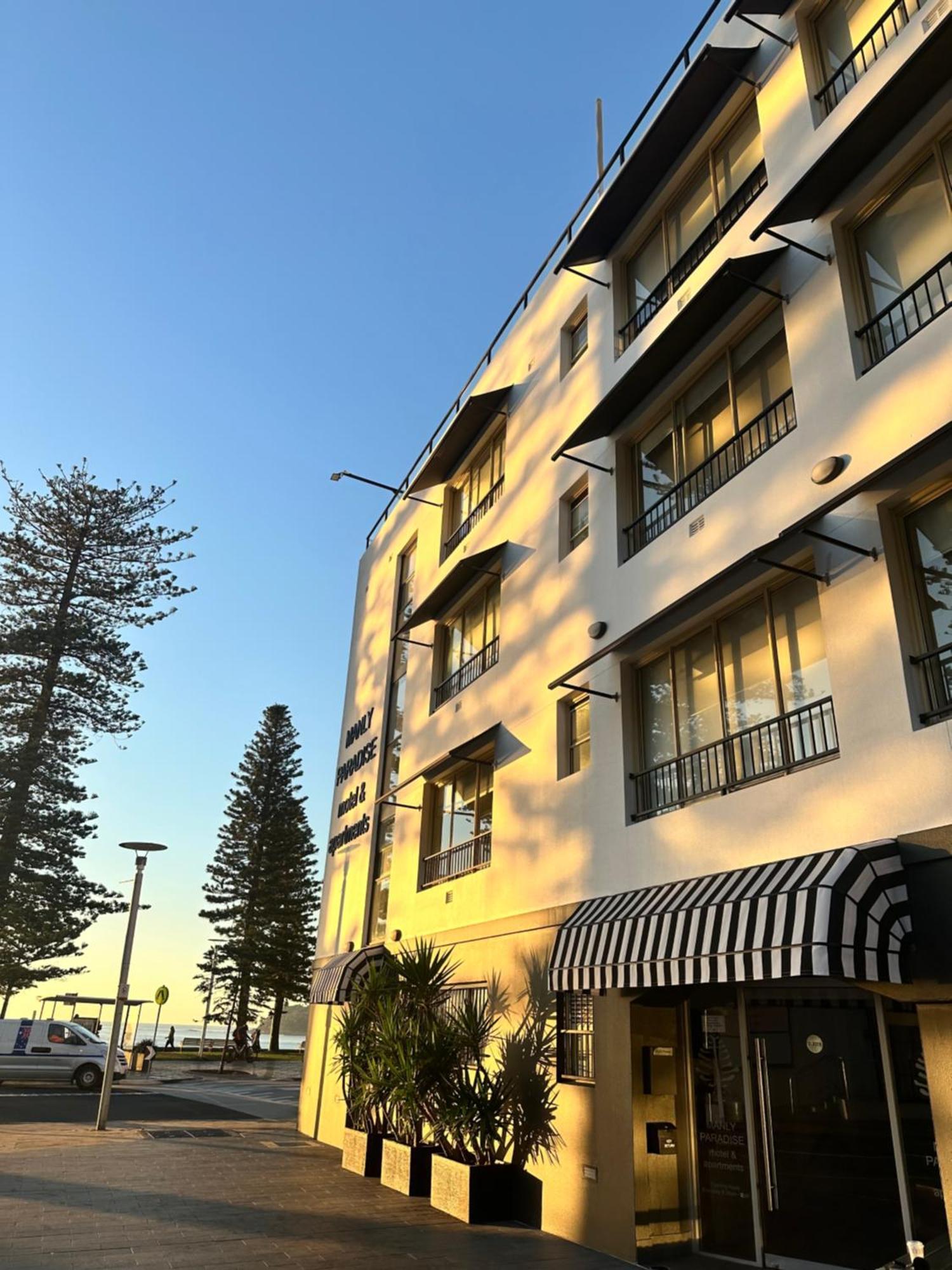 Manly Paradise Motel & Apartments Sidney Exterior foto
