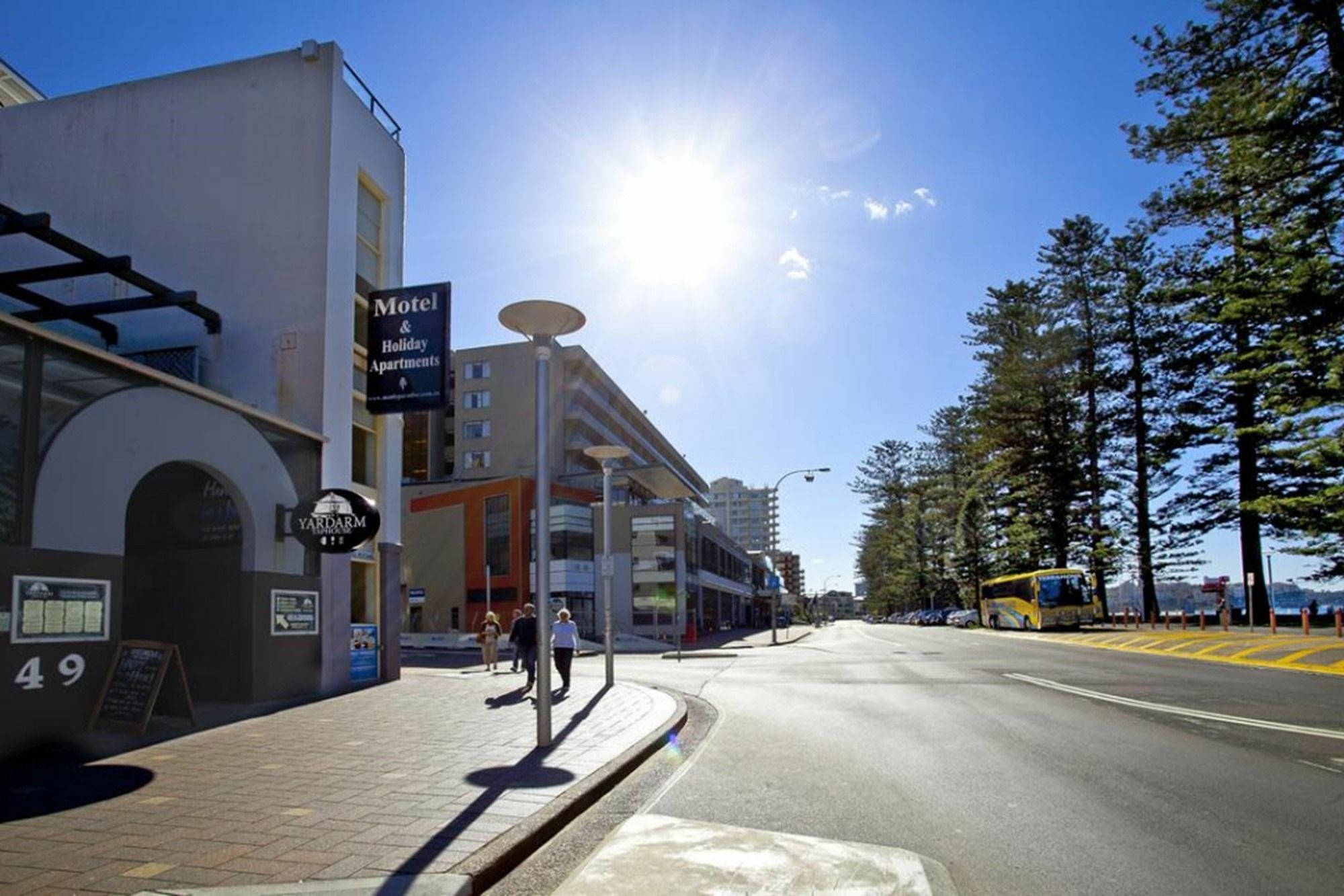 Manly Paradise Motel & Apartments Sidney Exterior foto