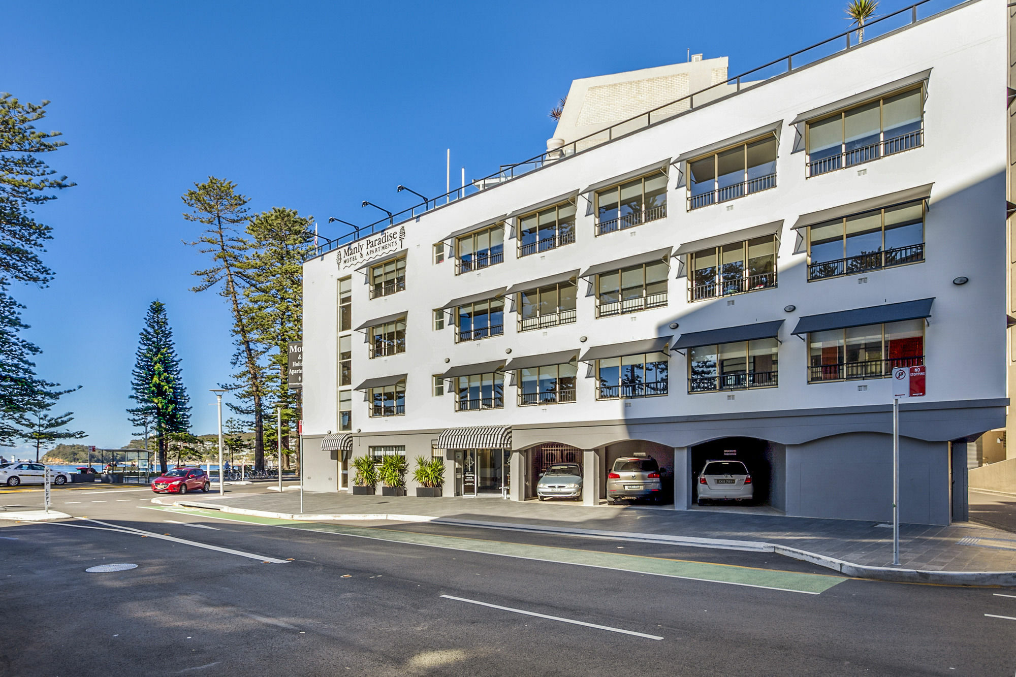 Manly Paradise Motel & Apartments Sidney Exterior foto