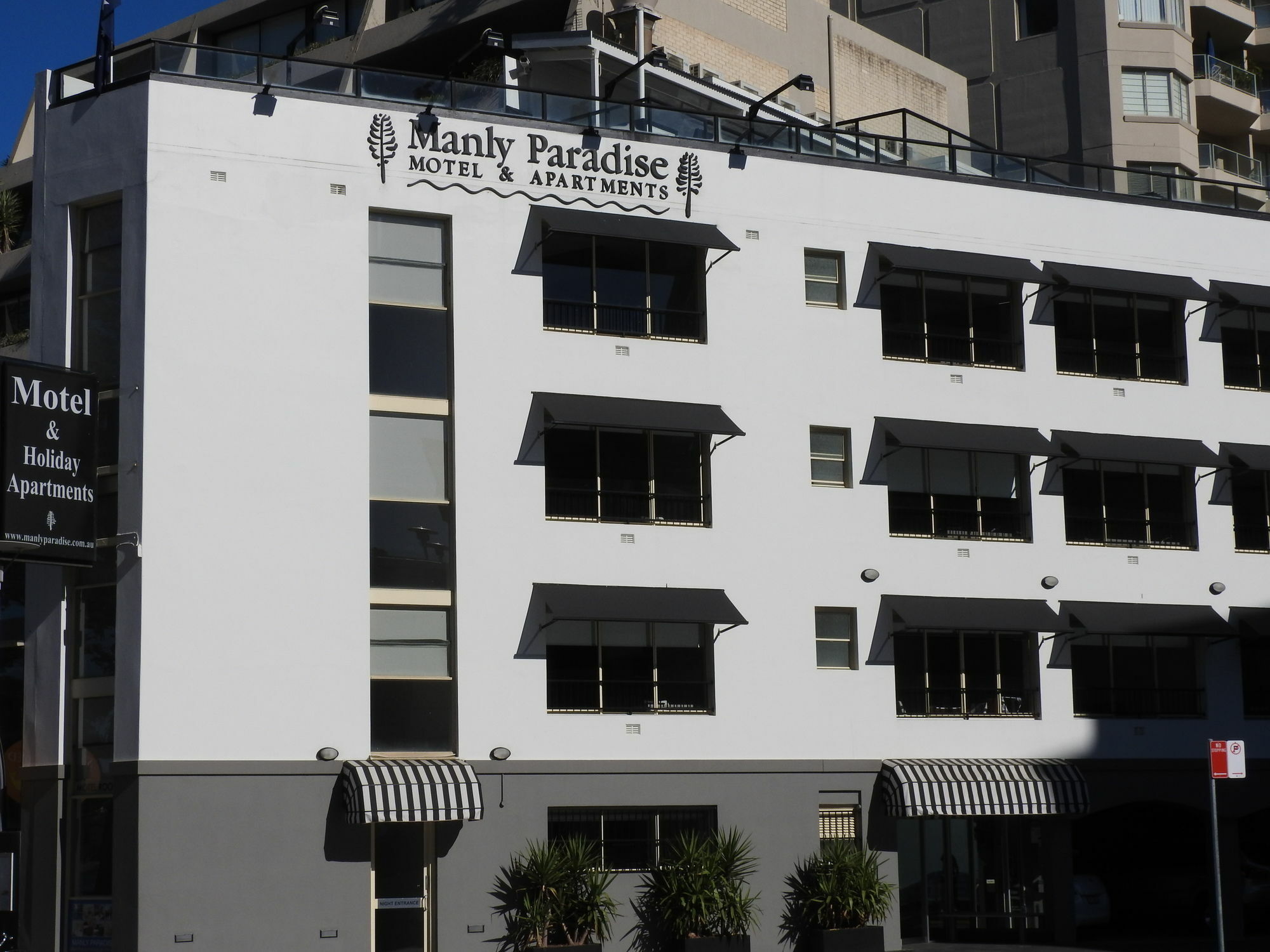 Manly Paradise Motel & Apartments Sidney Exterior foto